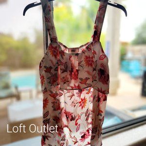 Wide Strap floral tank